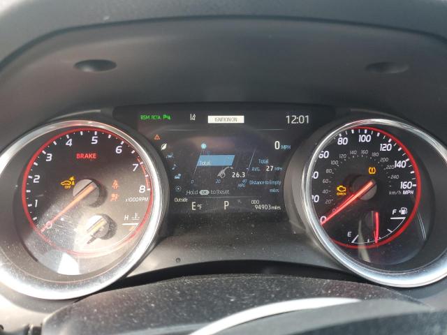 4T1BZ1HK3KU024410 - 2019 TOYOTA CAMRY XSE ვერცხლისფერი ფოტო 9