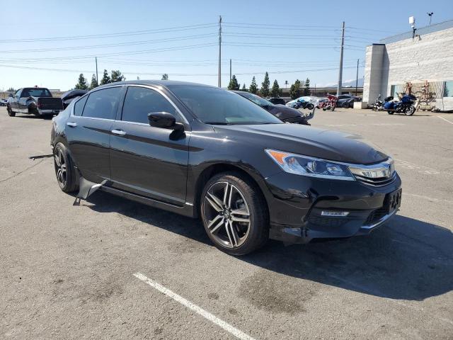 1HGCR2F54GA157909 - 2016 HONDA ACCORD SPORT أسود صورة 4