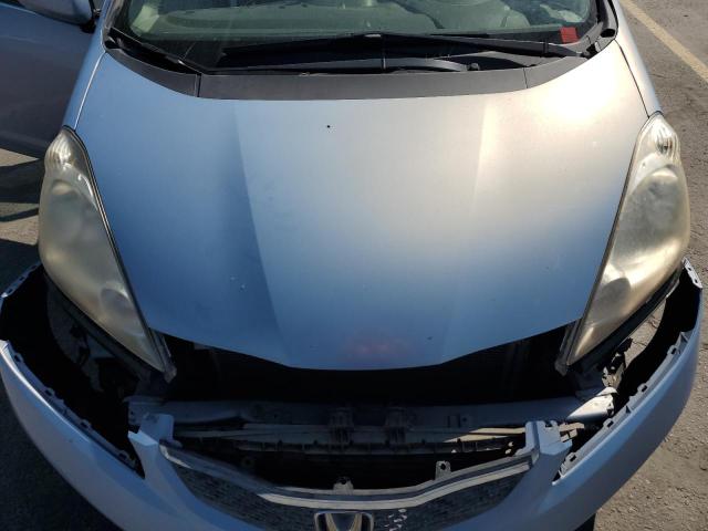 JHMGE8H49AC012748 - 2010 HONDA FIT SPORT BLUE photo 11