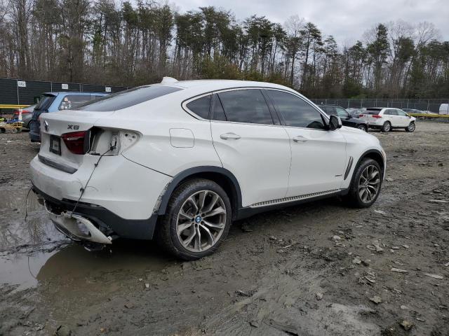 5UXKU6C52G0R34368 - 2016 BMW X6 XDRIVE50I WHITE photo 3