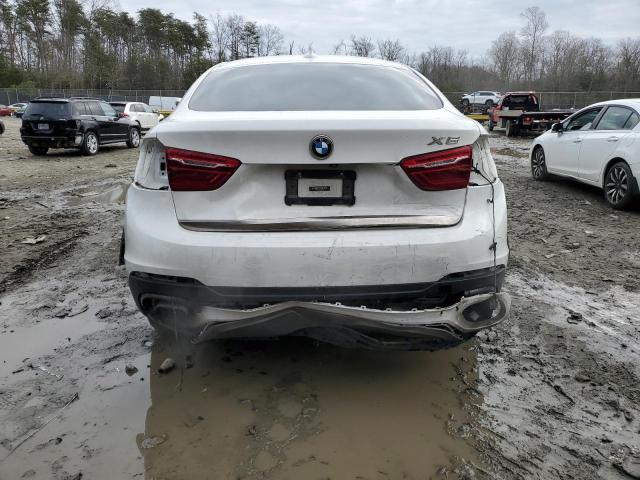 5UXKU6C52G0R34368 - 2016 BMW X6 XDRIVE50I WHITE photo 6