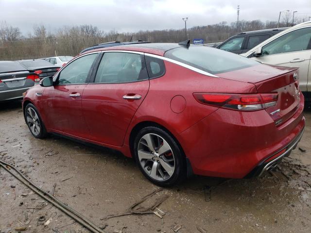 5XXGW4L27JG210970 - 2018 KIA OPTIMA SX BROWN photo 2