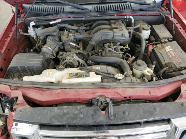 1FMEU7EE0AUA81420 - 2010 FORD EXPLORER EDDIE BAUER RED photo 11