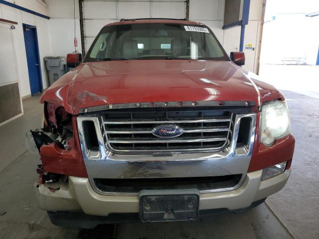 1FMEU7EE0AUA81420 - 2010 FORD EXPLORER EDDIE BAUER RED photo 5