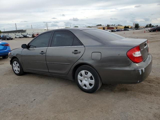 4T1BE32K74U807393 - 2004 TOYOTA CAMRY LE CHARCOAL photo 2