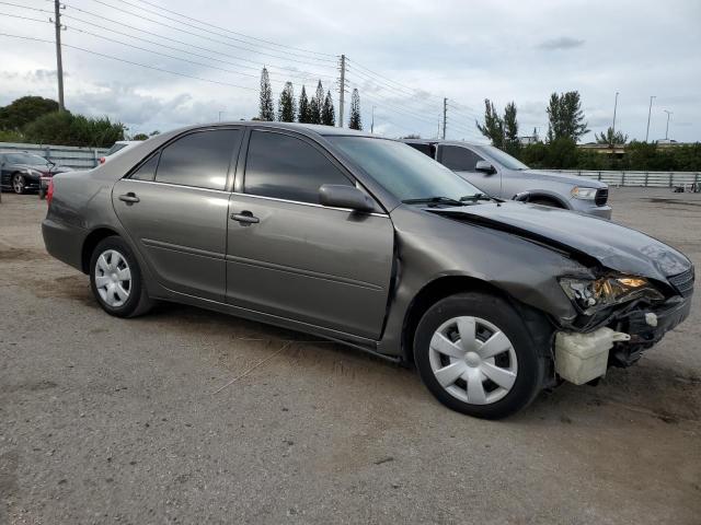 4T1BE32K74U807393 - 2004 TOYOTA CAMRY LE CHARCOAL photo 4