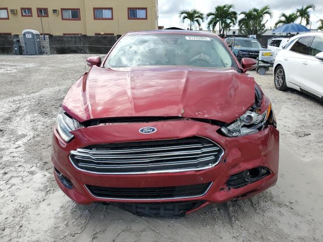 3FA6P0K90FR190172 - 2015 FORD FUSION TITANIUM 红色 照片 5