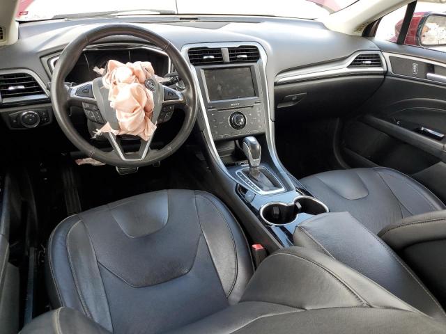 3FA6P0K90FR190172 - 2015 FORD FUSION TITANIUM 红色 照片 8