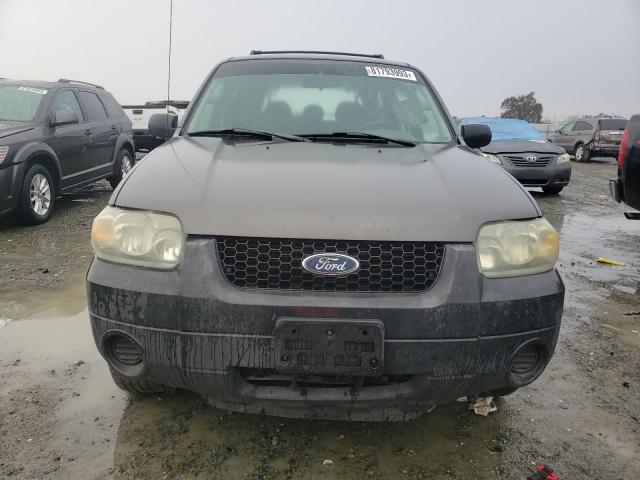 1FMYU02Z65KE02213 - 2005 FORD ESCAPE XLS GRAY photo 5