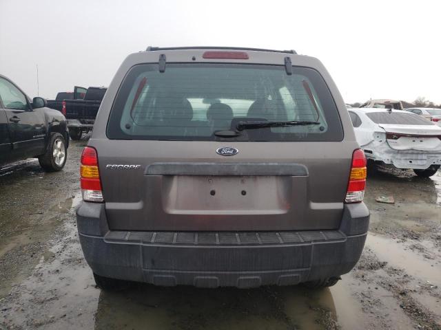 1FMYU02Z65KE02213 - 2005 FORD ESCAPE XLS GRAY photo 6