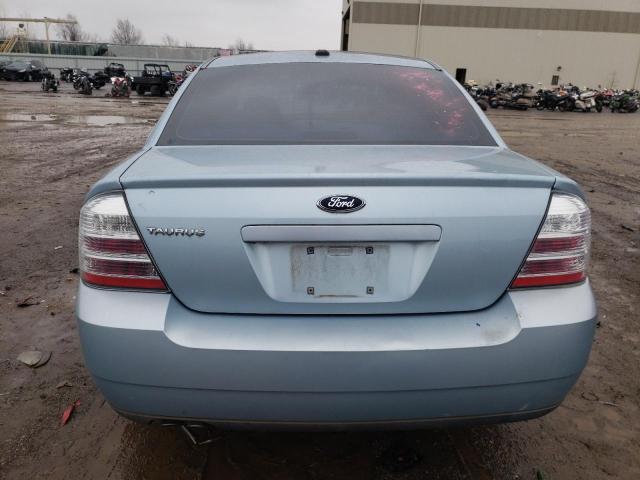 1FAHP23W09G121468 - 2009 FORD TAURUS SE BLUE photo 6