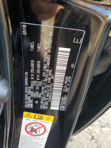 JTJBZMCA5J2037929 - 2018 LEXUS RX 350 BASE BLACK photo 13