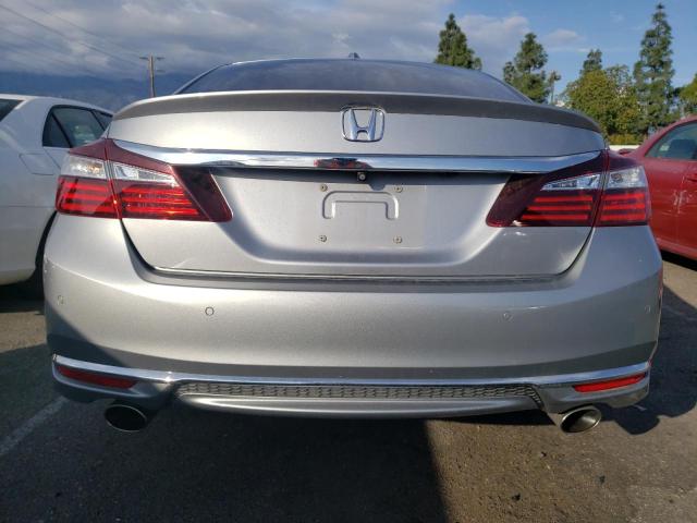 1HGCR3F92GA020346 - 2016 HONDA ACCORD TOURING SILVER photo 6