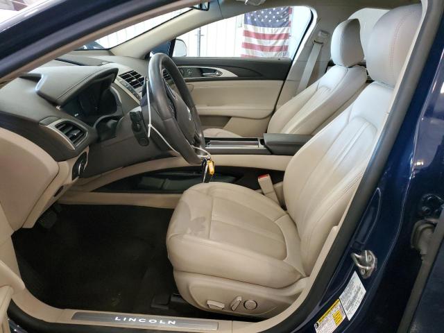 3LN6L5F90LR619542 - 2020 LINCOLN MKZ RESERVE ლურჯი ფოტო 7