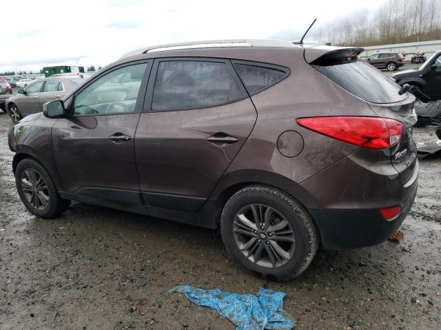 KM8JU3AGXEU839882 - 2014 HYUNDAI TUCSON GLS BROWN photo 2