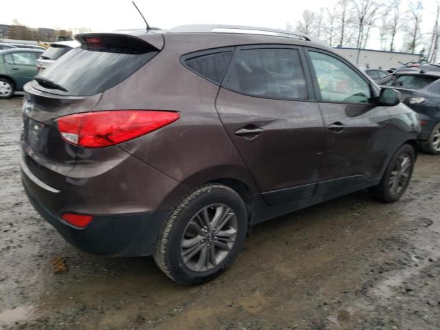 KM8JU3AGXEU839882 - 2014 HYUNDAI TUCSON GLS BROWN photo 3