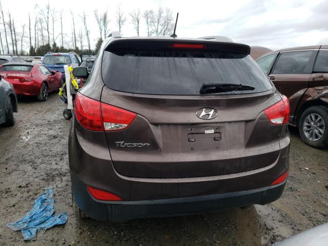 KM8JU3AGXEU839882 - 2014 HYUNDAI TUCSON GLS BROWN photo 6