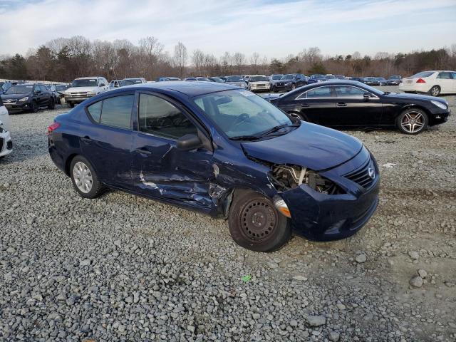 3N1CN7AP9CL867765 - 2012 NISSAN VERSA S BLUE photo 4