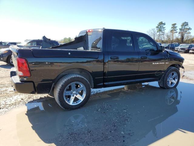 1C6RD7MT3CS149978 - 2012 DODGE RAM 1500 SPORT BLACK photo 3