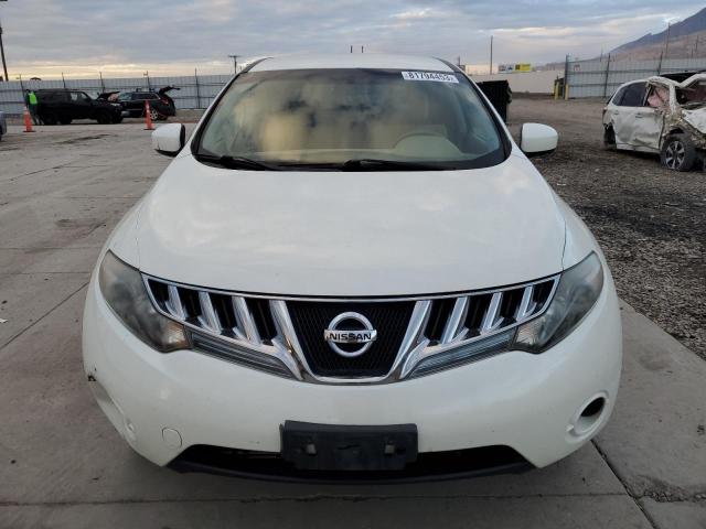 JN8AZ1MW0AW102156 - 2010 NISSAN MURANO S WHITE photo 5