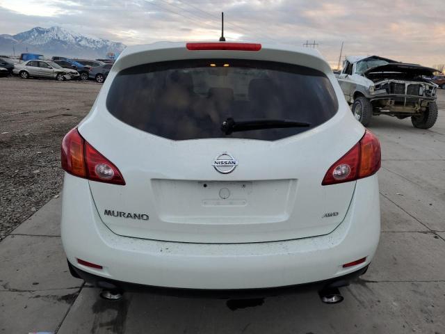 JN8AZ1MW0AW102156 - 2010 NISSAN MURANO S WHITE photo 6