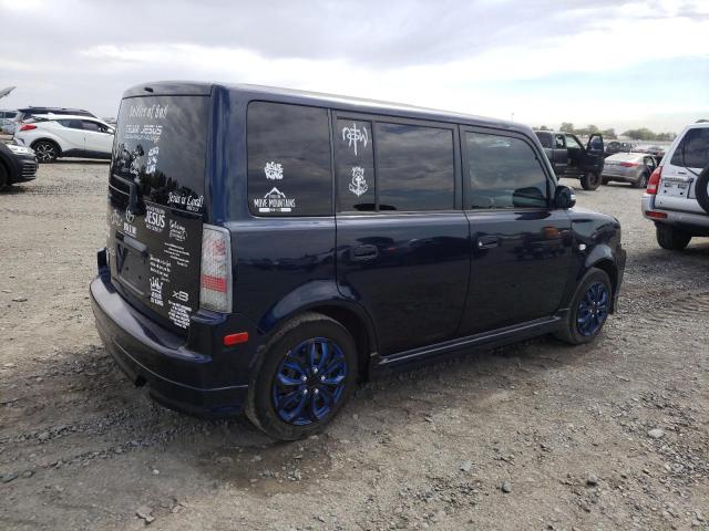 JTLKT324364098304 - 2006 TOYOTA SCION XB Bleu photo 3