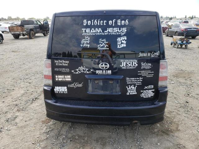 JTLKT324364098304 - 2006 TOYOTA SCION XB Bleu photo 6