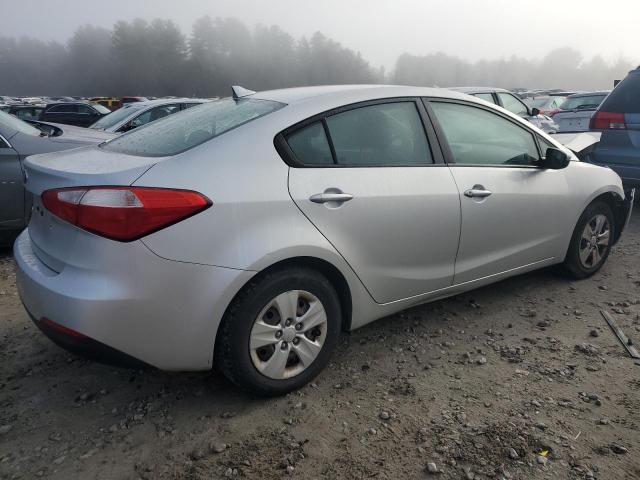 KNAFK4A67E5139631 - 2014 KIA FORTE LX SILVER photo 3