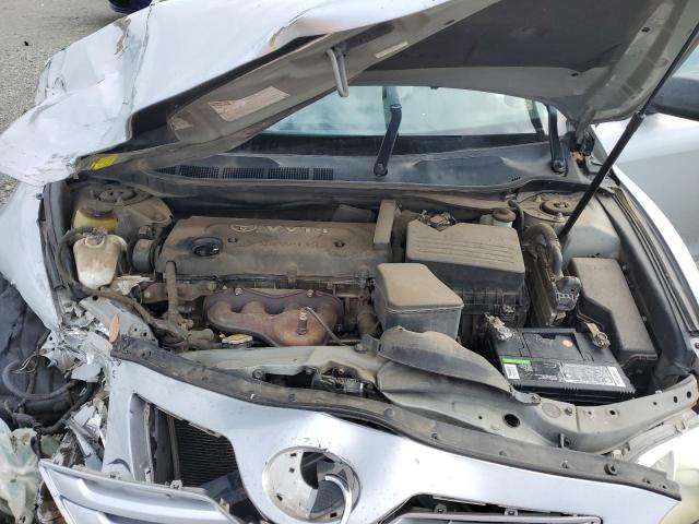 4T1BE46K17U561588 - 2007 TOYOTA CAMRY CE SILVER photo 11