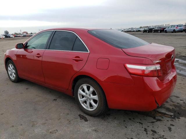 JTNBE46K573075663 - 2007 TOYOTA CAMRY CE RED photo 2