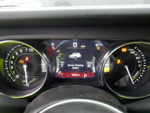 1C4JJXP64MW748869 - 2021 JEEP WRANGLER U SAHARA 4XE BLACK photo 9