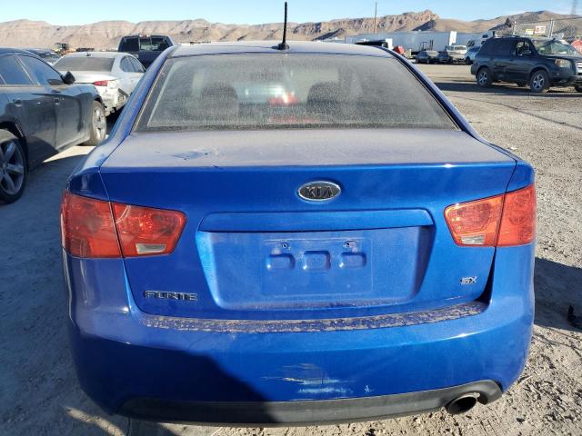 KNAFW4A32A5055902 - 2010 KIA FORTE SX BLUE photo 6