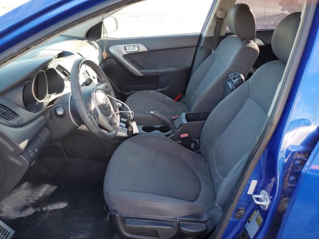 KNAFW4A32A5055902 - 2010 KIA FORTE SX BLUE photo 7