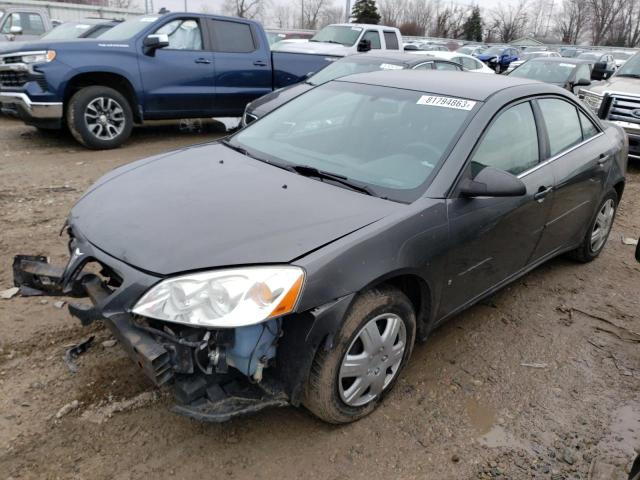 1G2ZF58B374195706 - 2007 PONTIAC G6 VALUE LEADER GRAY photo 1