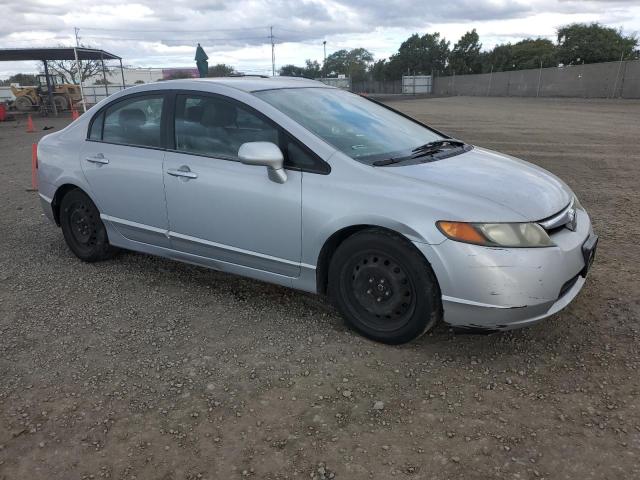 1HGFA16516L066467 - 2006 HONDA CIVIC LX SILVER photo 4