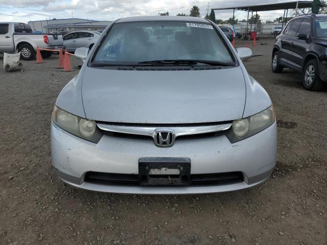 1HGFA16516L066467 - 2006 HONDA CIVIC LX SILVER photo 5