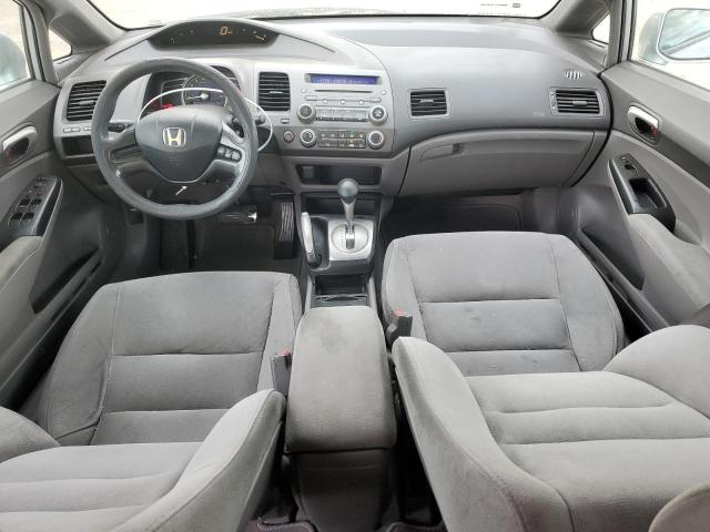 1HGFA16516L066467 - 2006 HONDA CIVIC LX SILVER photo 8