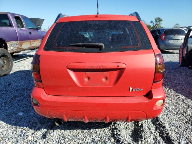 5Y2SL65876Z445230 - 2006 PONTIAC VIBE 红色 照片 6