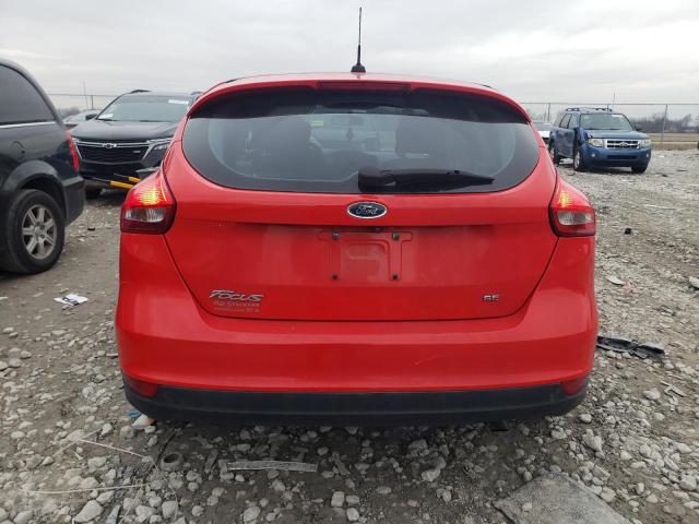 1FADP3K2XFL343697 - 2015 FORD FOCUS SE RED photo 6