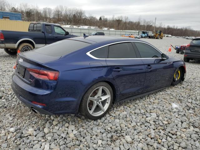 WAUENCF50KA077943 - 2019 AUDI A5 PREMIUM PLUS S-LINE BLUE photo 3