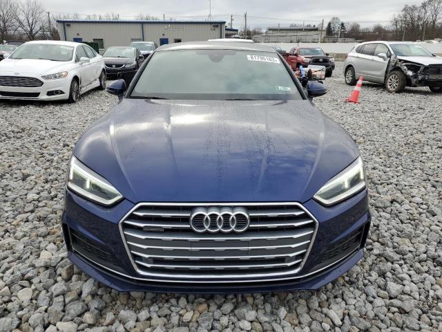 WAUENCF50KA077943 - 2019 AUDI A5 PREMIUM PLUS S-LINE BLUE photo 5