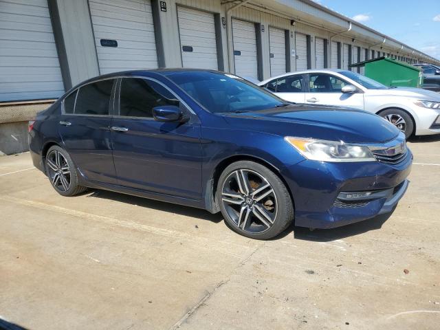 1HGCR2F69GA030775 - 2016 HONDA ACCORD SPORT أزرق صورة 4
