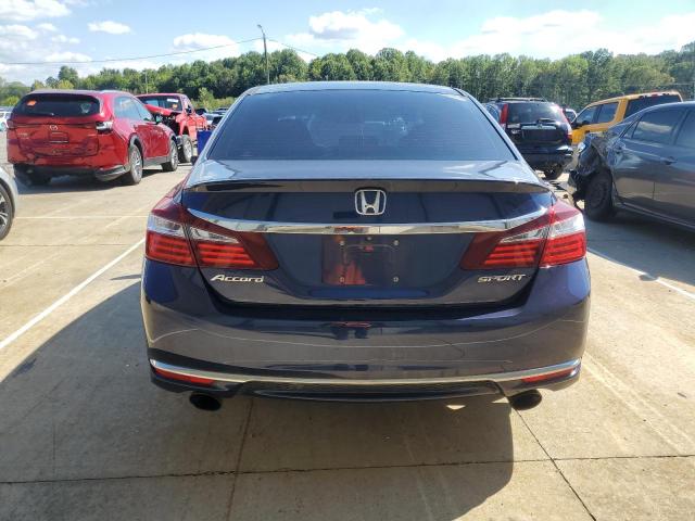 1HGCR2F69GA030775 - 2016 HONDA ACCORD SPORT أزرق صورة 6