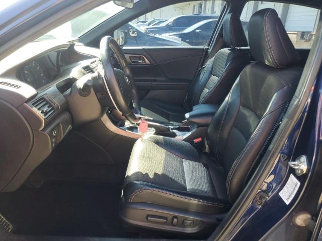 1HGCR2F69GA030775 - 2016 HONDA ACCORD SPORT أزرق صورة 7