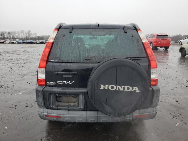 SHSRD78856U400783 - 2006 HONDA CR-V EX BLACK photo 6