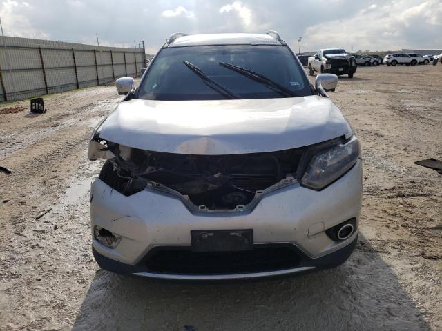 5N1AT2MT7EC759693 - 2014 NISSAN ROGUE S SILVER photo 5