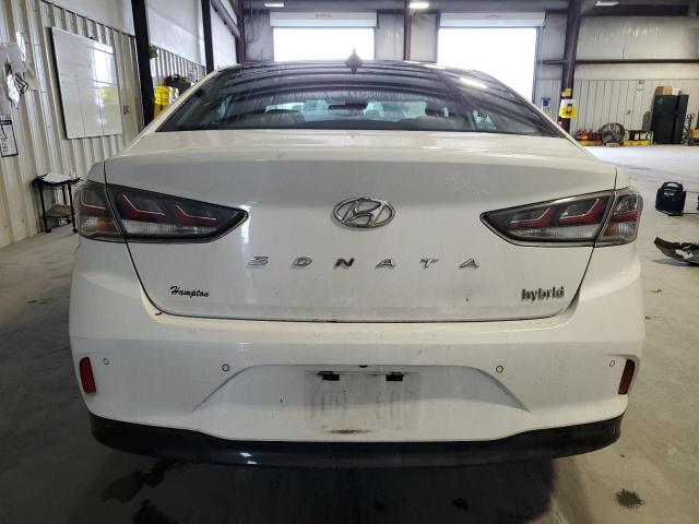 KMHE34L36KA090645 - 2019 HYUNDAI SONATA HYBRID WHITE photo 6