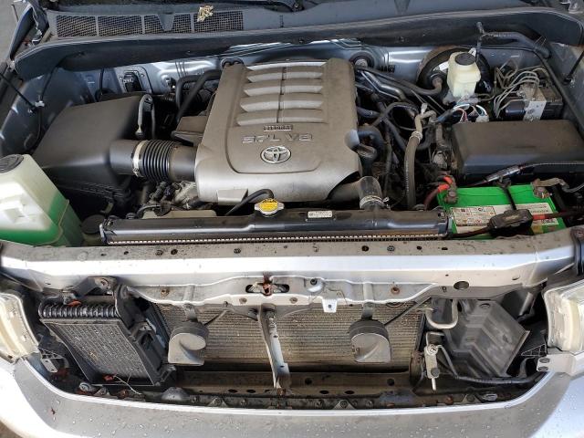 5TFRV541X7X014708 - 2007 TOYOTA TUNDRA DOUBLE CAB SR5 SILVER photo 11