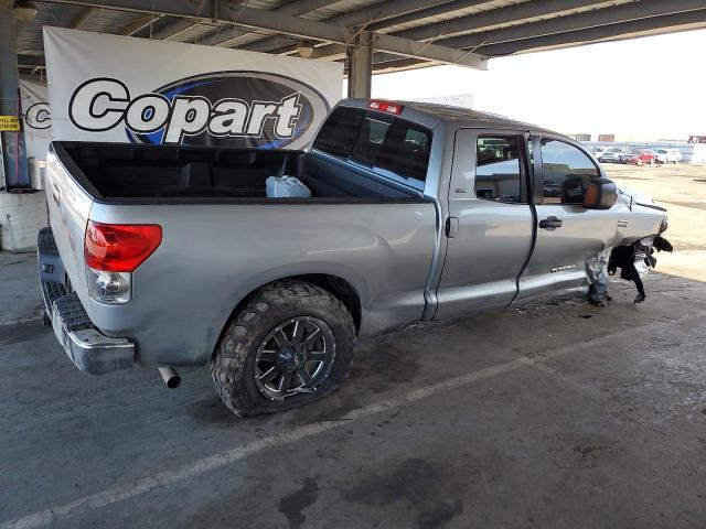 5TFRV541X7X014708 - 2007 TOYOTA TUNDRA DOUBLE CAB SR5 SILVER photo 3