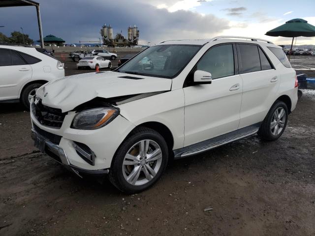 4JGDA5HB9DA209492 - 2013 MERCEDES-BENZ ML 350 4MATIC WHITE photo 1